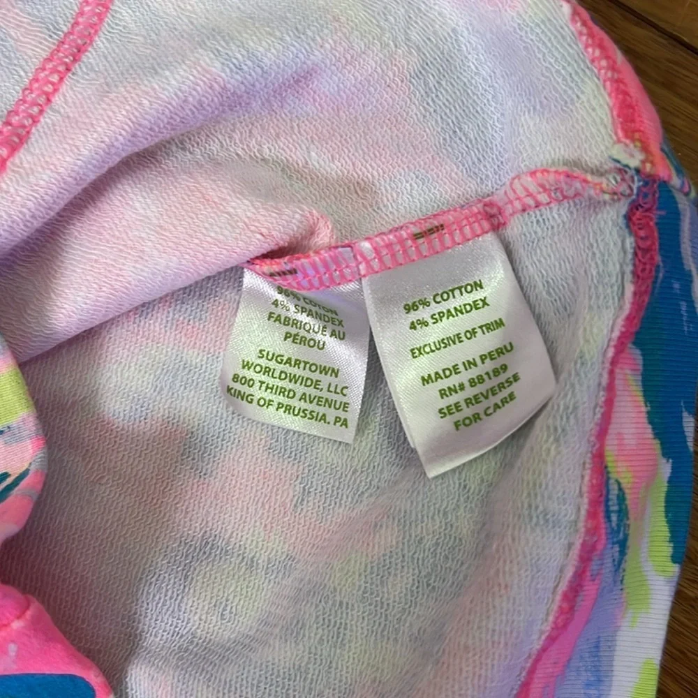Lilly Pulitzer girls skipper popover in rainbow Soleil size large (8-10) NWOT